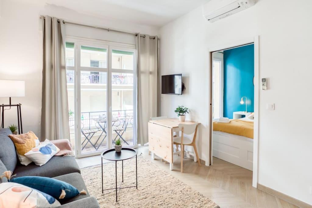 #10 2pieces Fricero 3min To The Beach/balcon & Ac * Nizza
